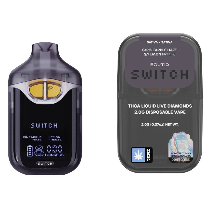 pineapple haze lemon freeze boutiq switch thc a 2g