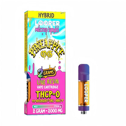 pineapple og looper melted live resin cart 2g