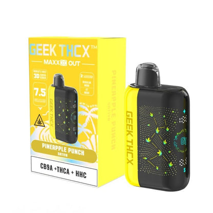 pineapple punch geek thcx maxx out disposable