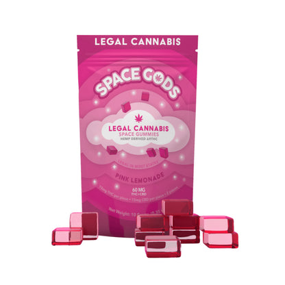 pink lemonade space gods d9 gummies