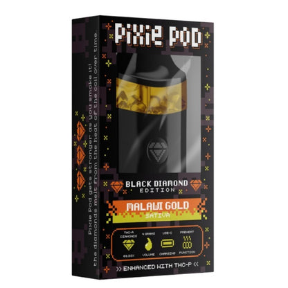 malawi gold pixie pod black diamond thc-a 4g