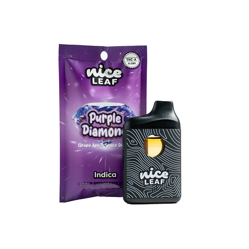 purple diamond nice leaf thca disposable