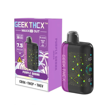 purple drank indica geek thcx maxxout cb9a thcp thcv