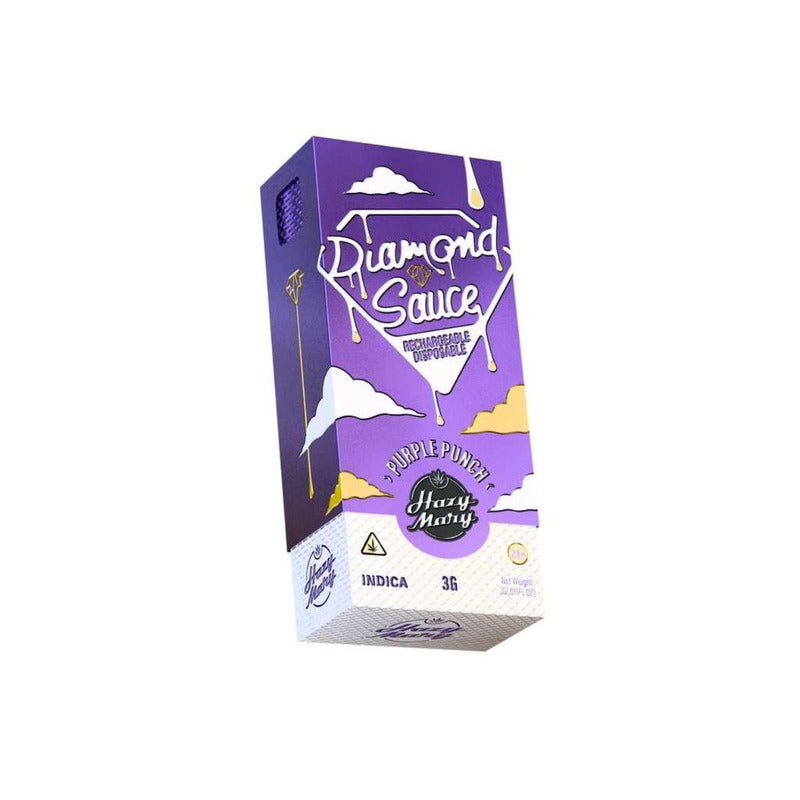 purple punch hazy mary diamond sauce disposable