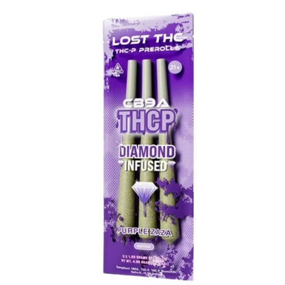 purple zaza lost thc diamond pre roll