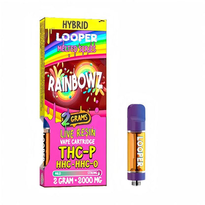 rainbowz looper melted live resin cart 2g