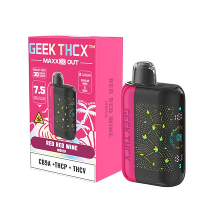 red wine indica geek thcx maxxout cb9a thcp thcv
