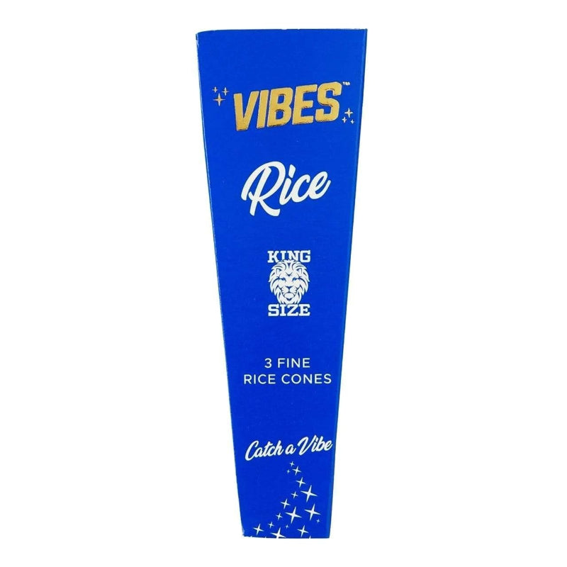 rice vibes king size cones 3 ct