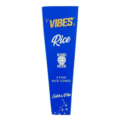 rice vibes king size cones 3 ct