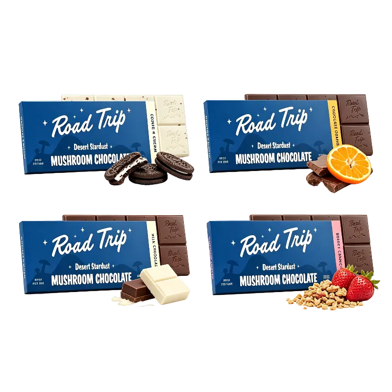 road trip desert stardust mushroom chocolate 4.8g