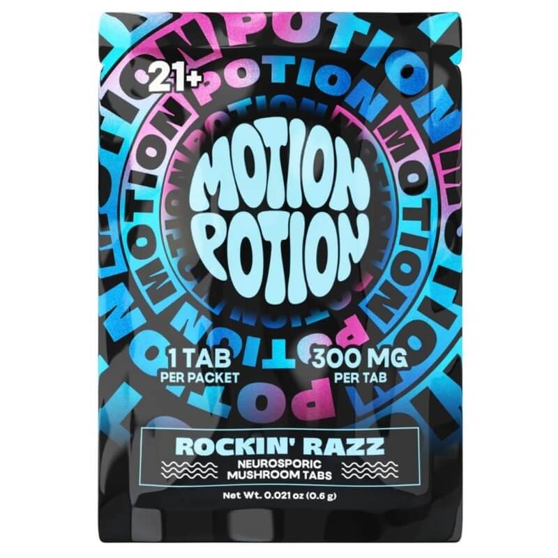 rockin razz motion potion mushroom tablets 1ct