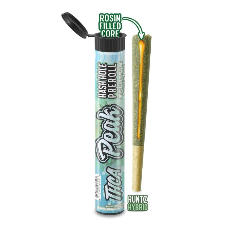 runtz peak thca hash hole preroll