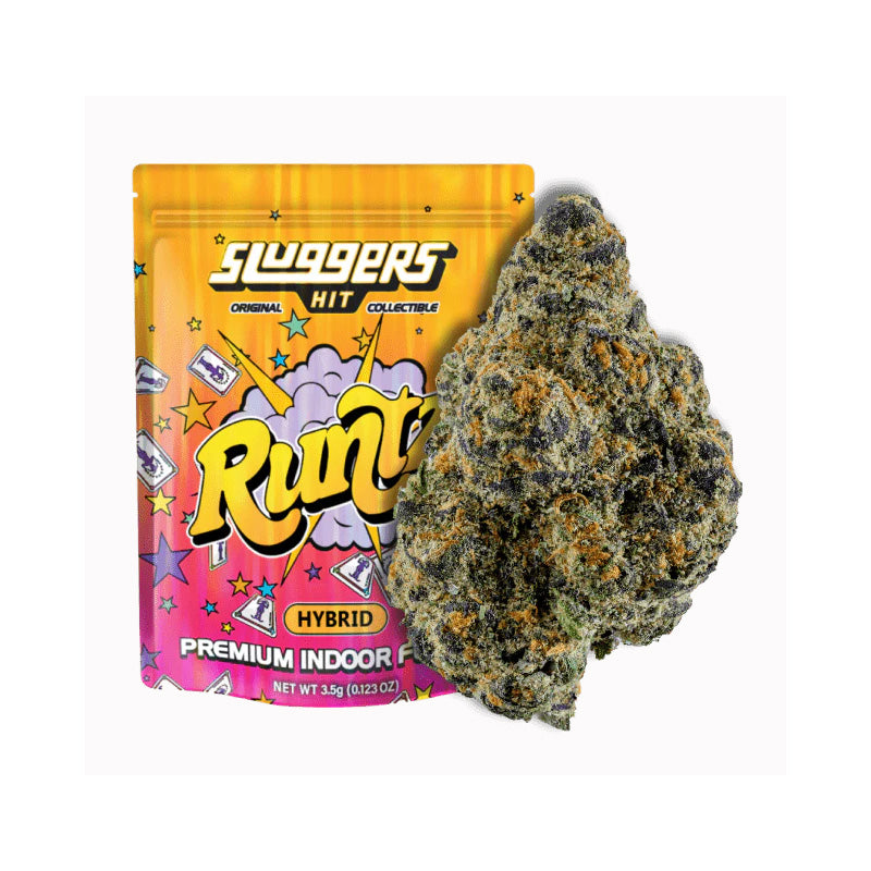 Sluggers Hit Runtz Sluggers Premium Flower Bag 3.5G – True Hemp Store