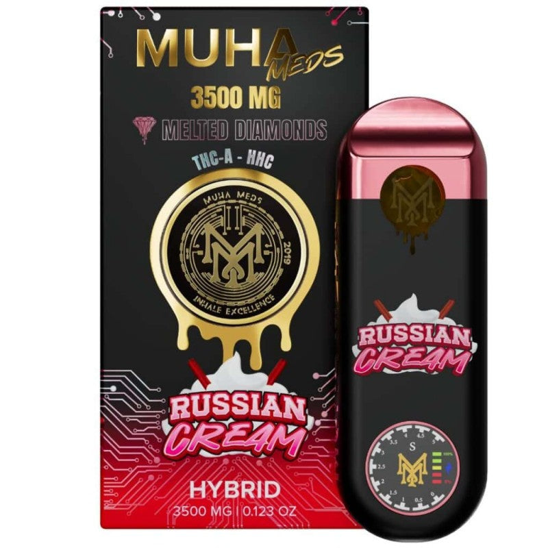 muha meds thca delta-9 thc melted diamonds disposable vape 3.5g Muha Meds 3.5 Gram Gen 3 Melted Diamonds Disposable Vape – True Hemp Store