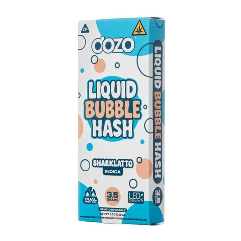 sharklatto dozo liquid bubble hash disposable