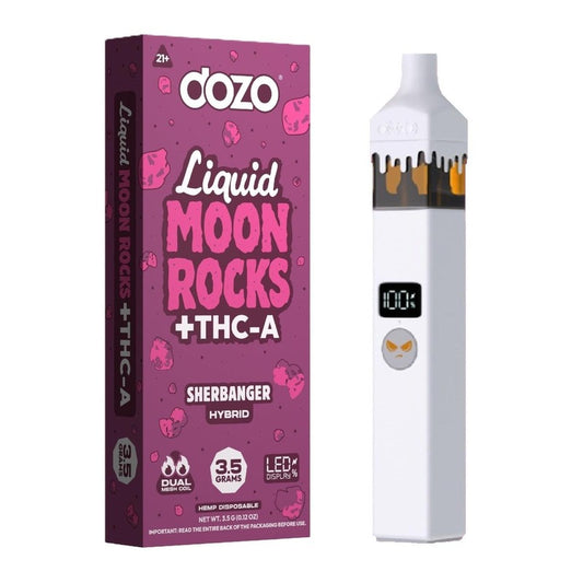 sherbange dozo thca liquid moon rock disposable