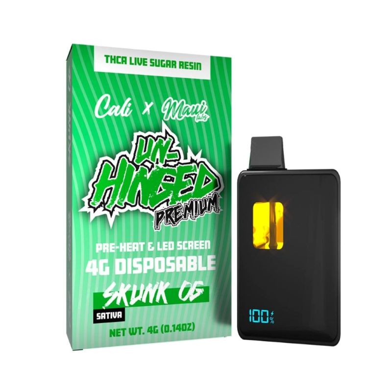 skunk og cali x unhinged pre heat premium disposable