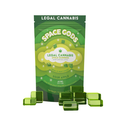 sour apple space gods d9 gummies