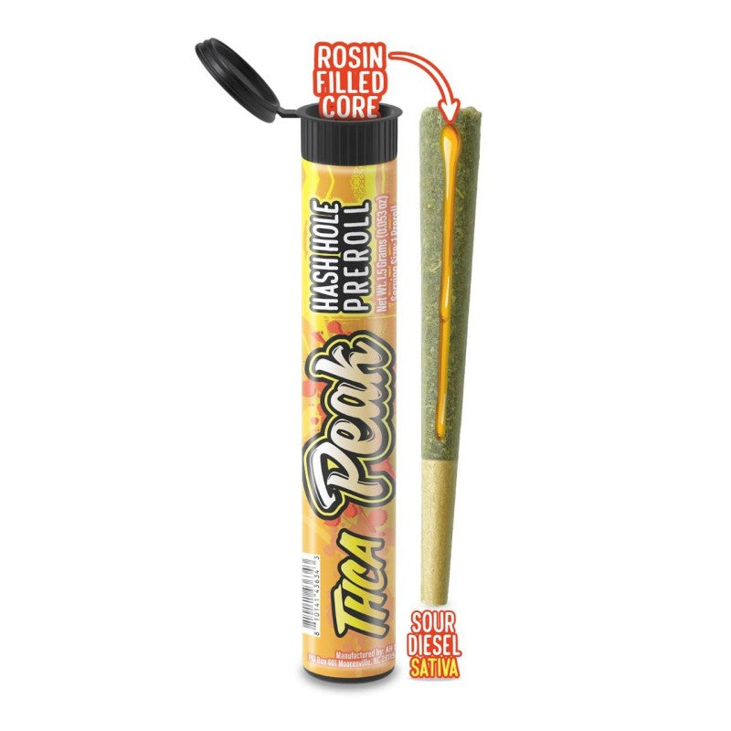sour diesel peak thca hash hole preroll