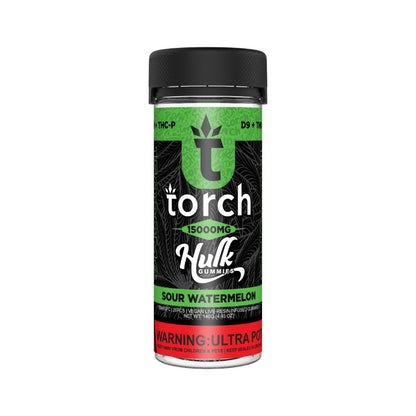 sour watermelon torch hulk gummies