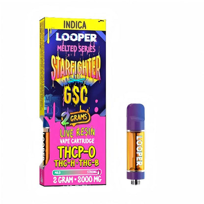 starfighter gsc looper melted live resin cart 2g