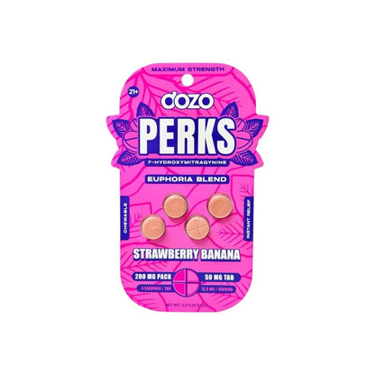 strawberry banana dozo 7hydroxy perks tablet 200mg
