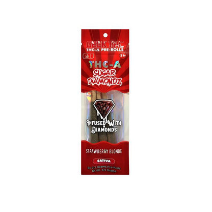 strawberry blonde geek thc a sugar dismondz preroll