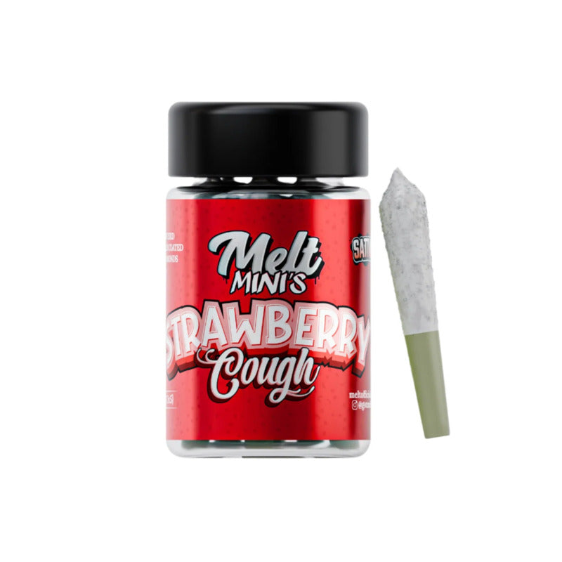 strawberry cough melt minis thca prerolls