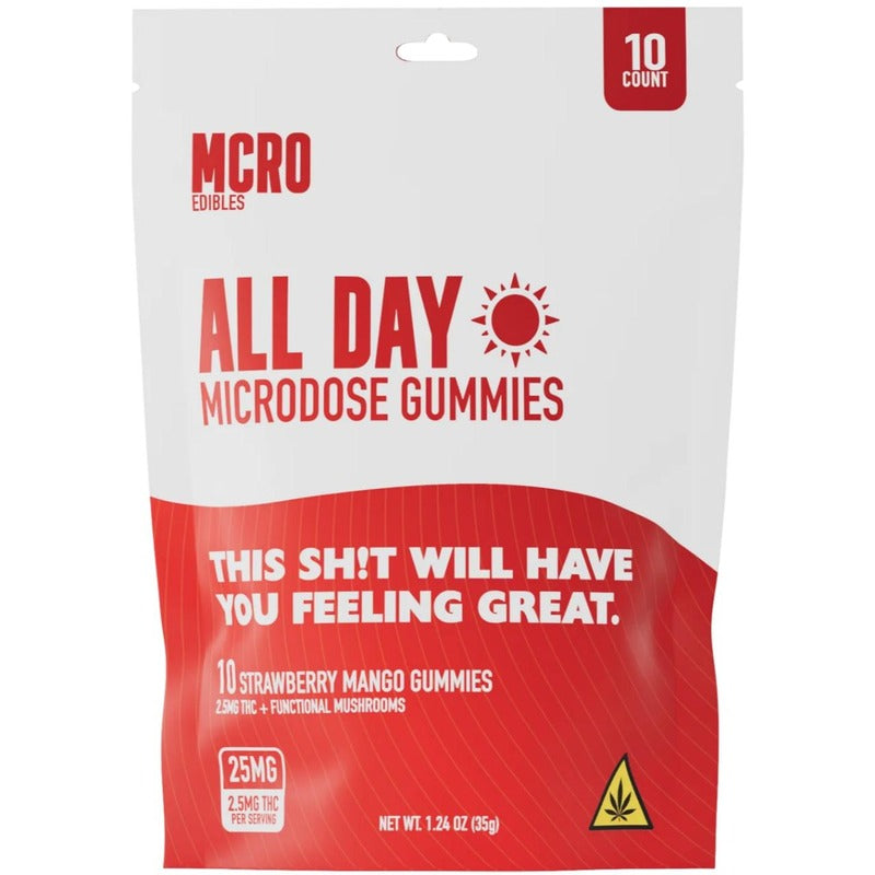 strawberry mango mcro microdose gummies