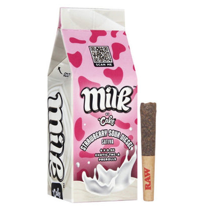 strawberry sour diesel cake milk exotic thc a prerolls