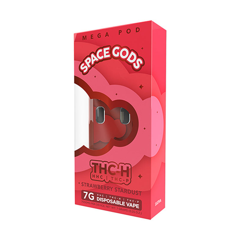 strawberry stardust space gods mega hhc thc 7g