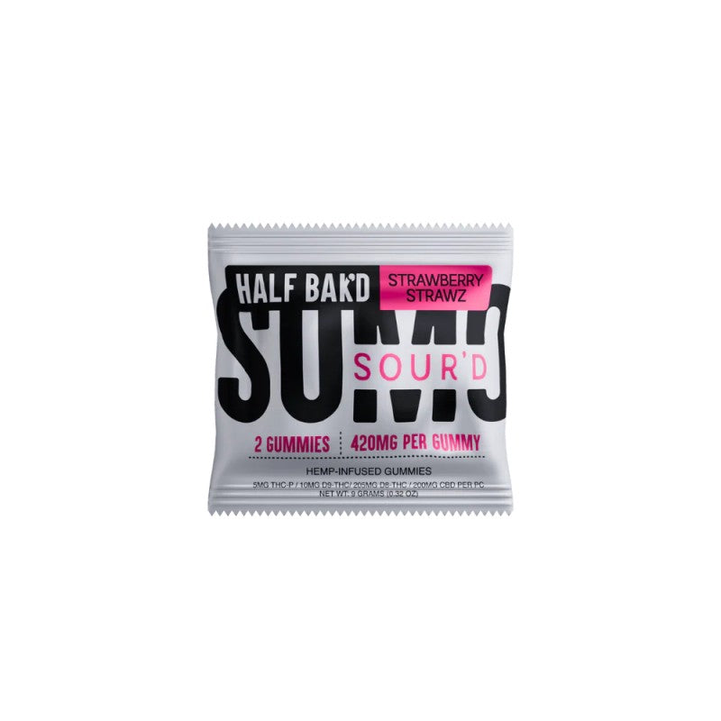 strawberry strawz half bakd sumo gummies