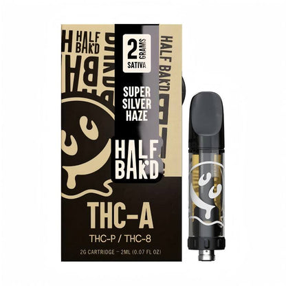 super silver haze half bakd thc cart 2g