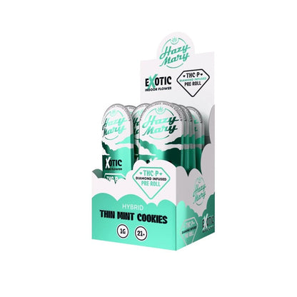 thin mint cookies hybrid hazy thcp diamond prerolls 