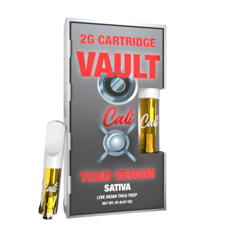 toad venom cali extrax vault thc cart