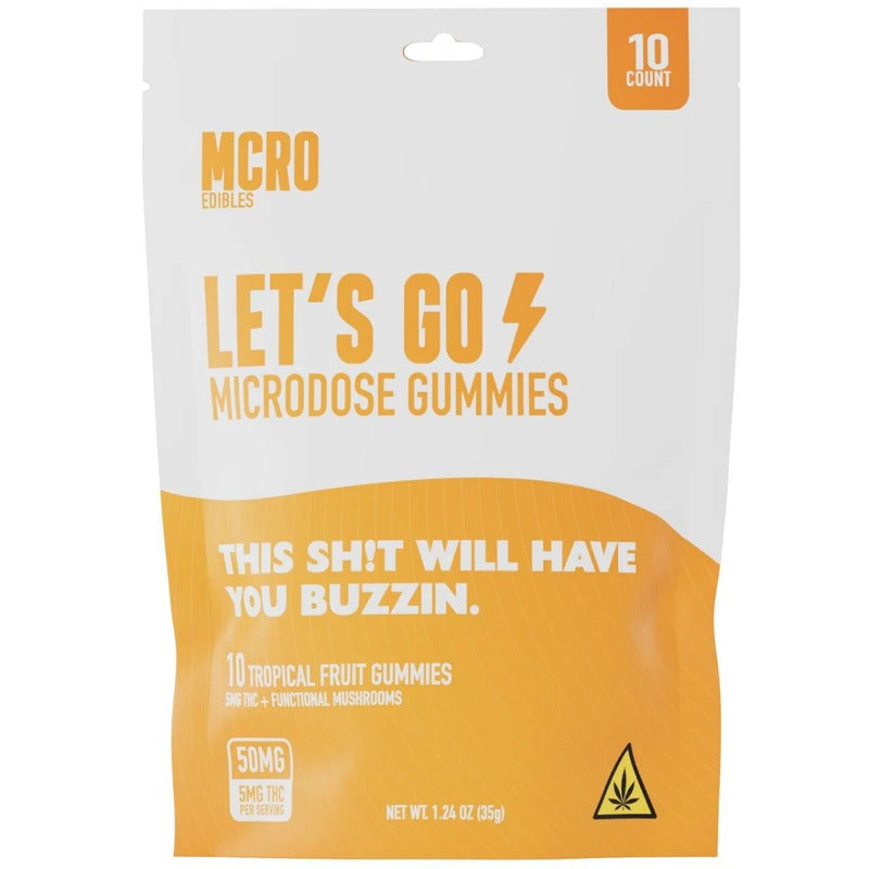 tropical fruit mcro microdose gummies