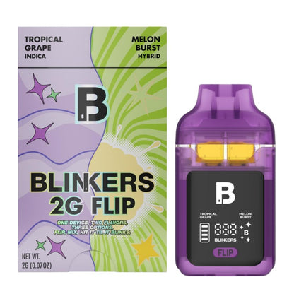 tropical grape blinkers filp dual chamber 2g
