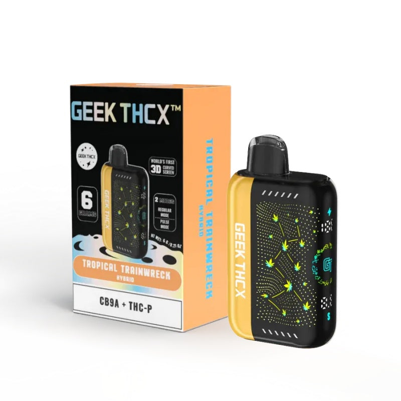 tropical trainwreck geek thcx pulse x cb9a thcp disposable