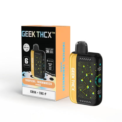 tropical trainwreck geek thcx pulse x cb9a thcp disposable