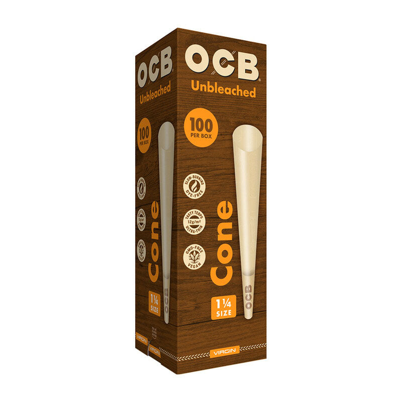 unbleached 114 100ct ocb cones tower