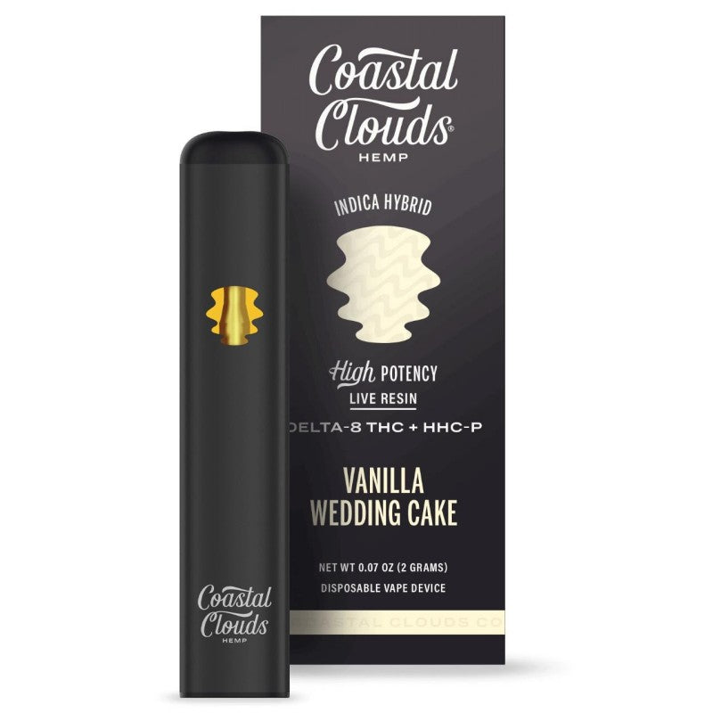 vanilla wedding cake coastal clouds d8 thc 2g