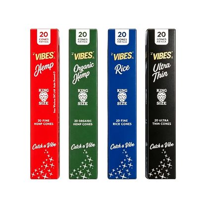 vibes king size cones 20ct