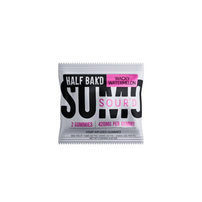 wacky watermelon half bakd sumo gummies