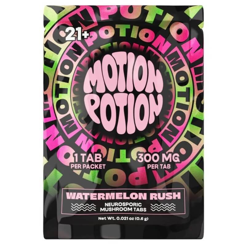 watermelon rush motion potion mushroom tablets 1ct