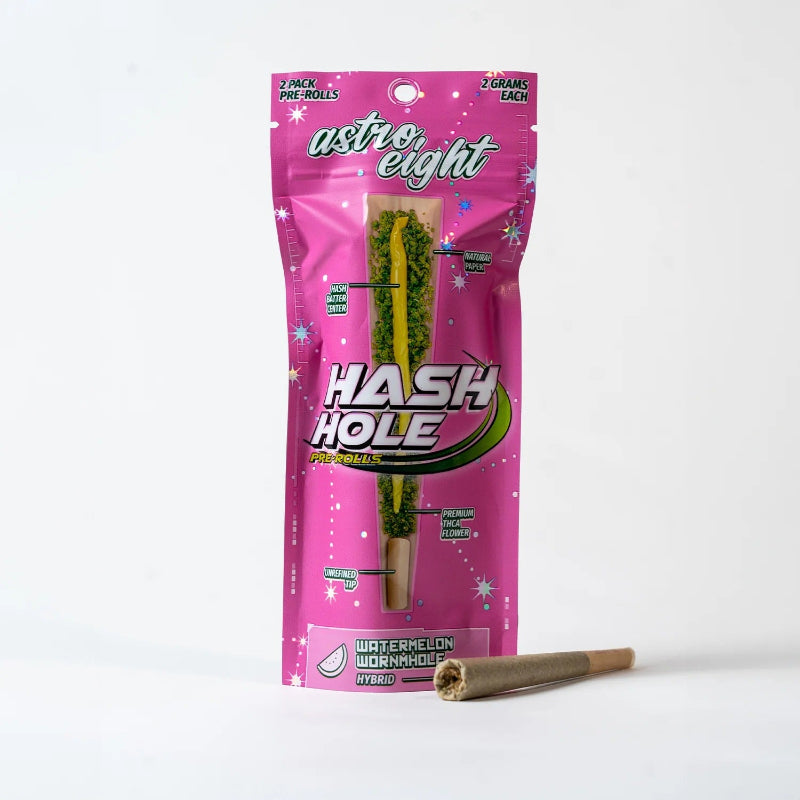 watermelon wormhole astro eight thca hash hole pre roll 2g