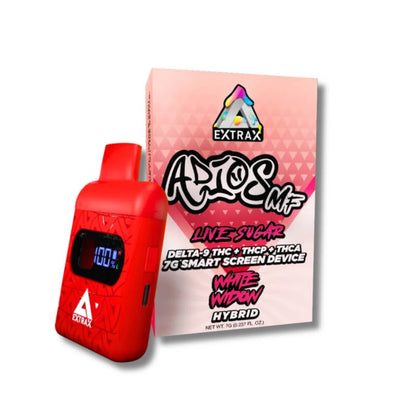 white widow delta extrax adios mf 7g