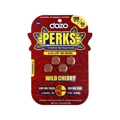 wild cherry dozo perks tablets 400mg