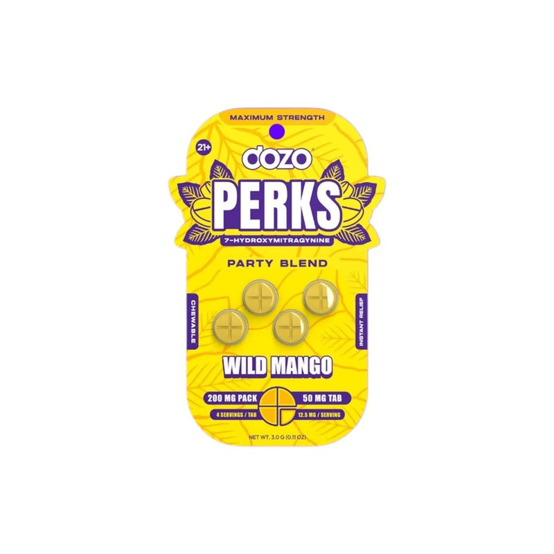 wild mango dozo 7hydroxy perks tablet 200mg