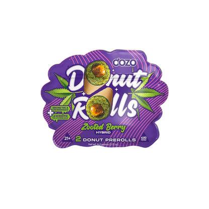 zooted berry dozo donut rolls live rosin pre rolls 2